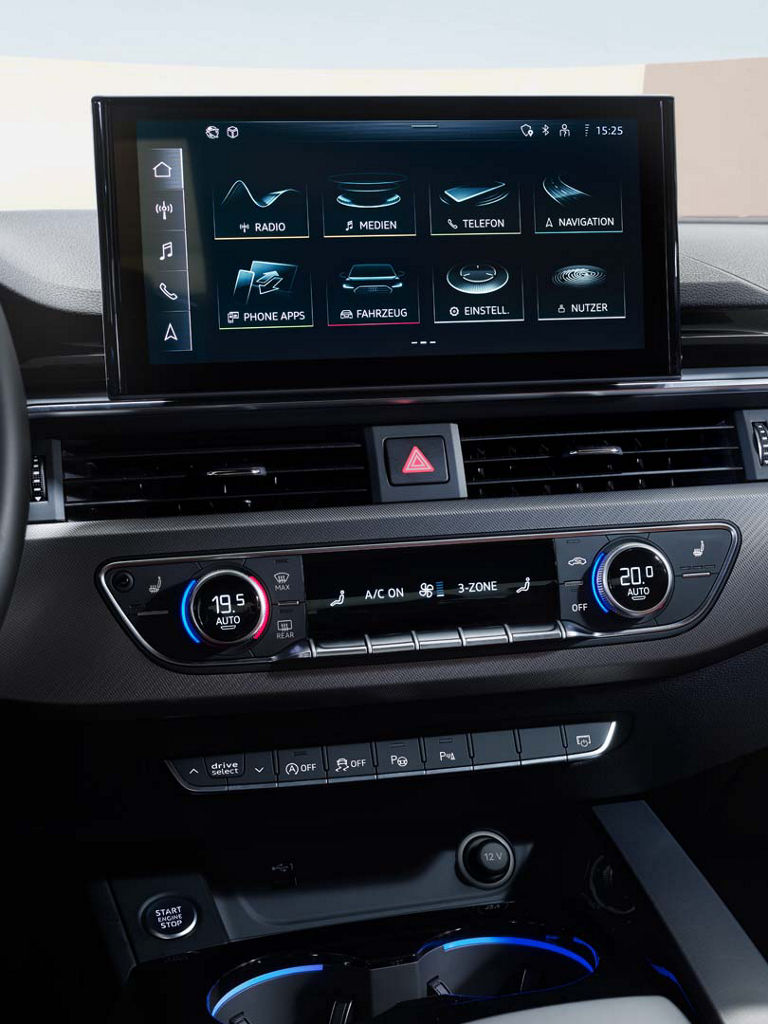 A4 allroad quattron MMI-näyttö 