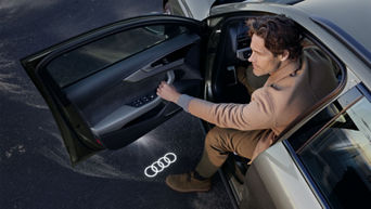 Mann i Audi