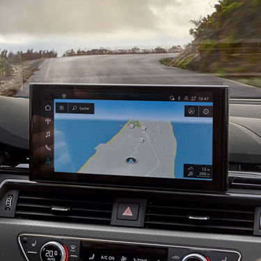 Audi A5 Sportback g-tron Display