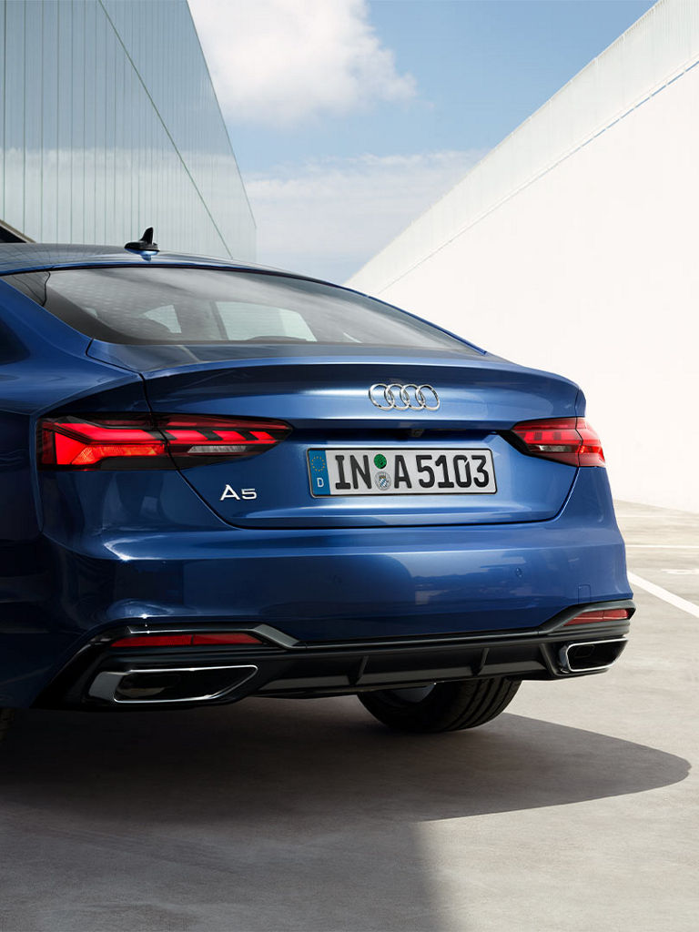 Audi A5 Sportback vue arrière