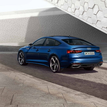 Audi A5 Sportback vue latérale arrière