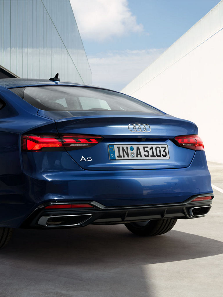 Audi A5 Sportback Heckansicht