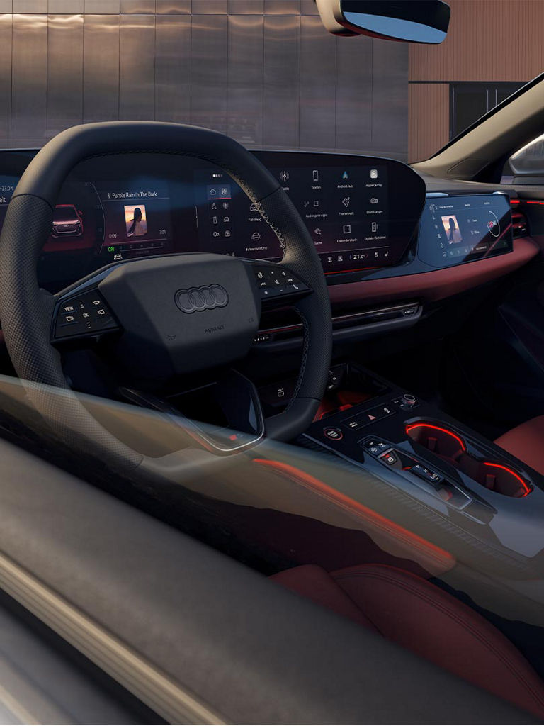 Audi S5 Avant MMI-Panoramadisplay