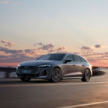 Vue latérale Audi S5 Avant