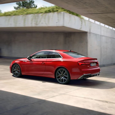 Seitenansicht des S5 Coupe