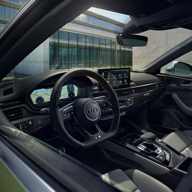 Interior of the Audi S 5 Coupe