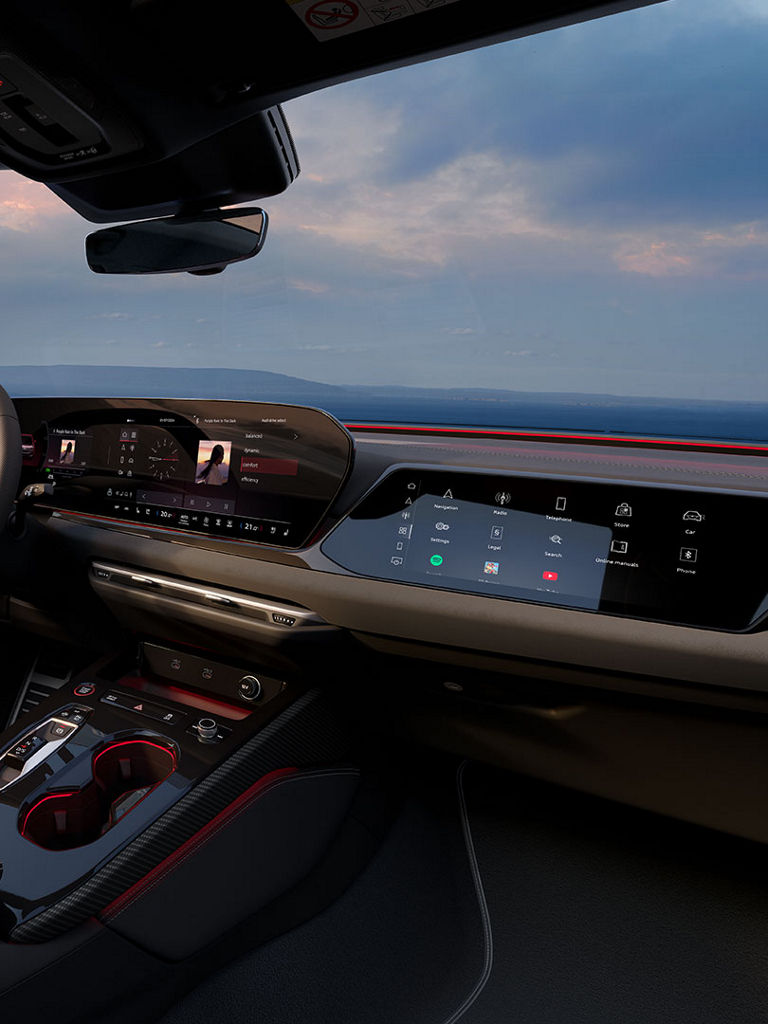 Audi S5 Limousine interieur display