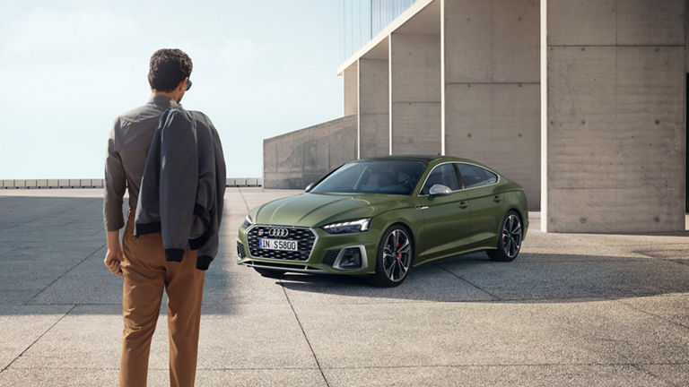 Widok z boku Audi S5 Sportback