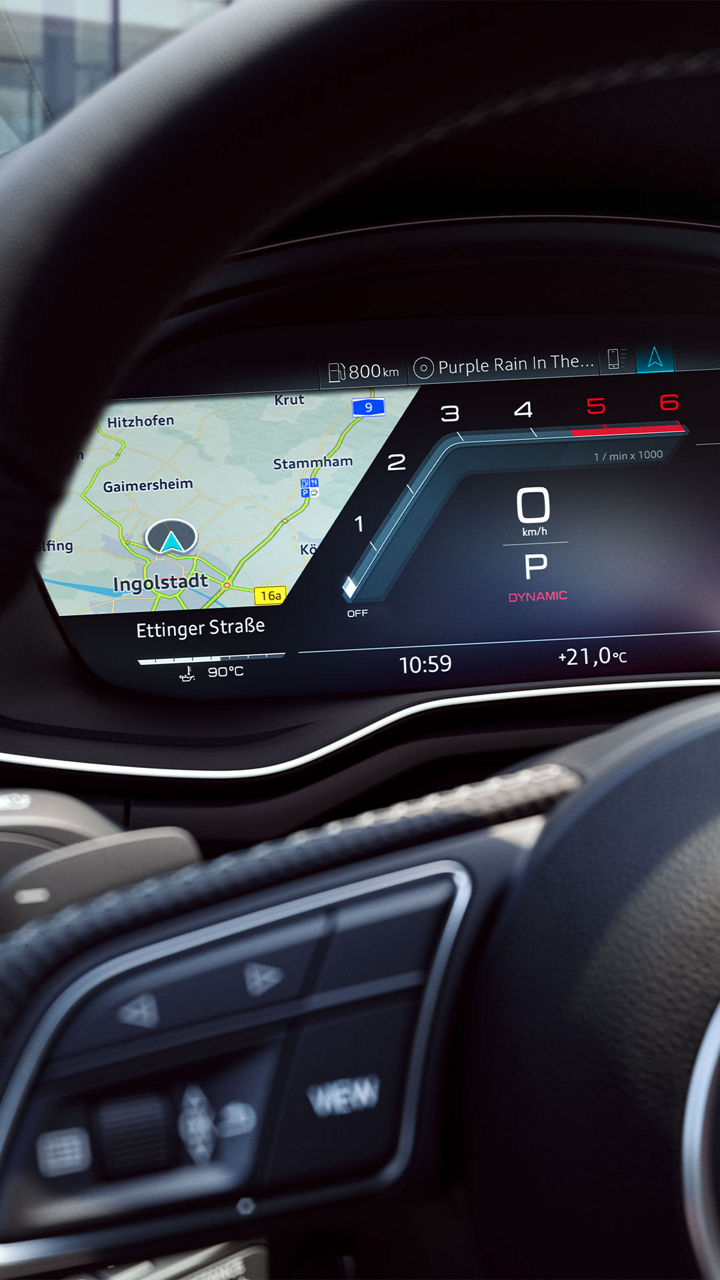 Cockpit des Audi S5 Sportback