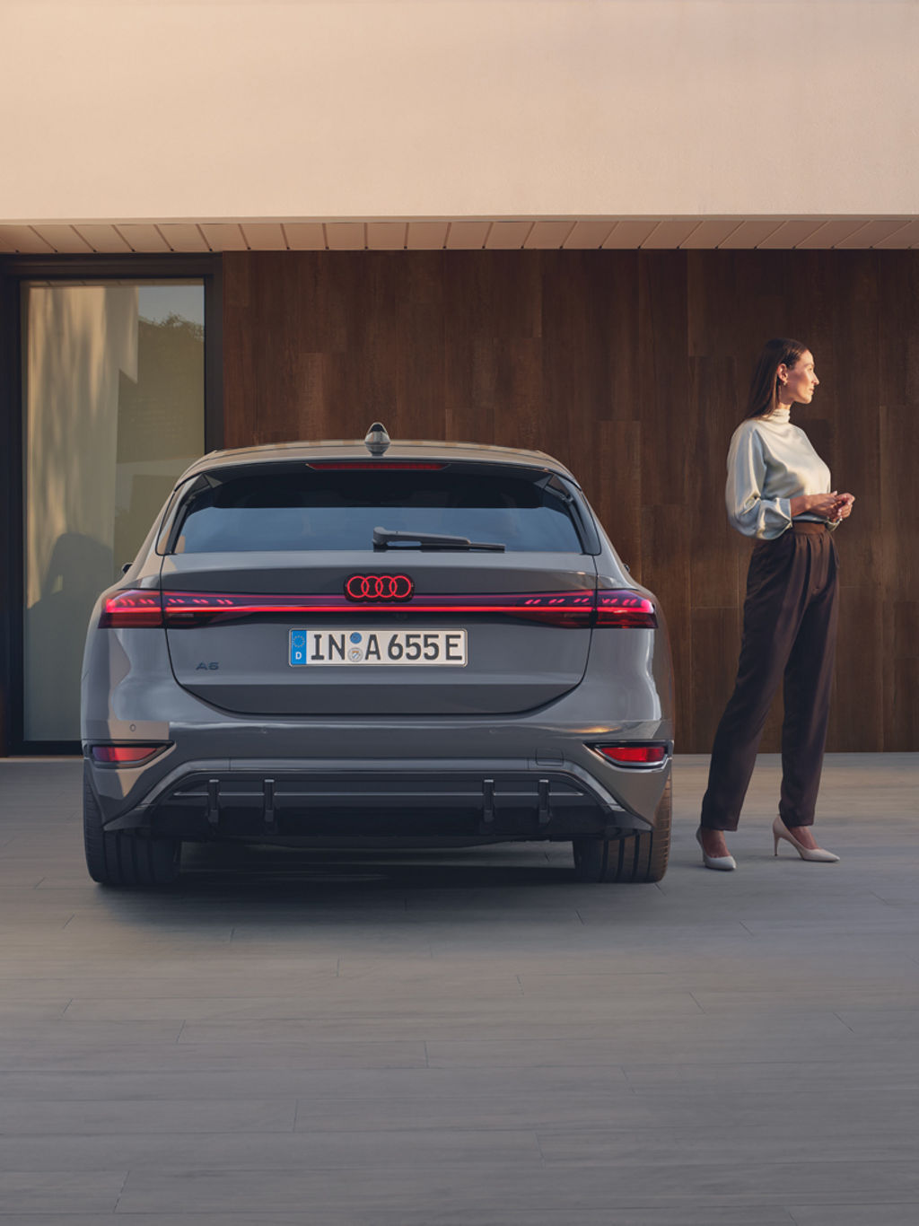 Audi A6 Avant e-tron performance achterkant