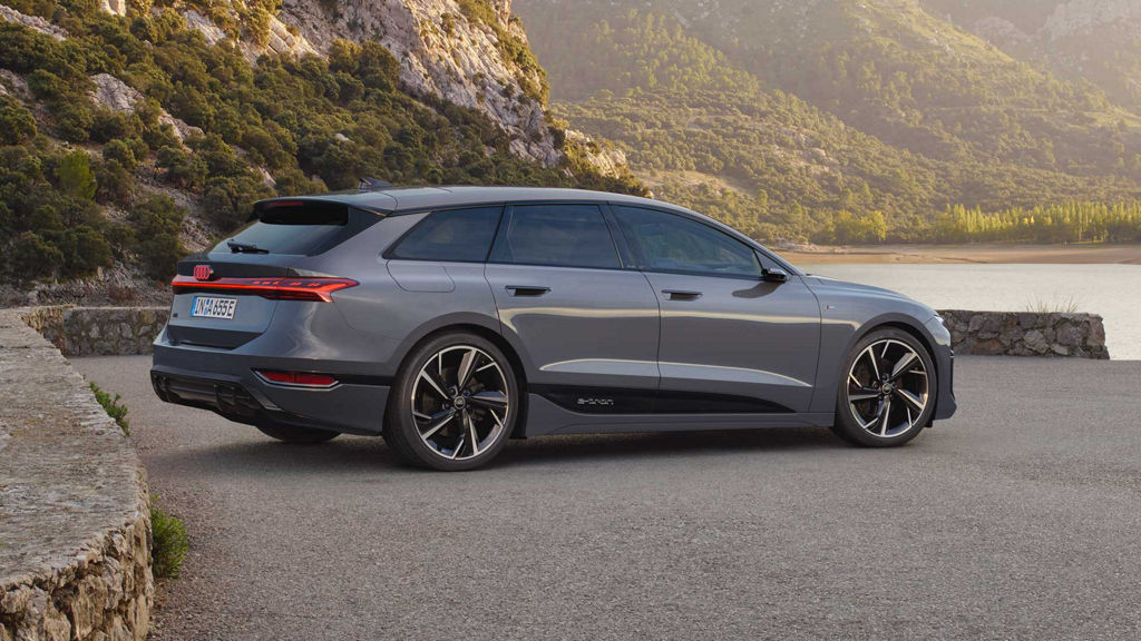 Audi A6 Avant e-tron performance zijaanzicht