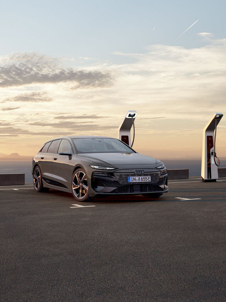 A6 e-tron Avant performance Ladesäule