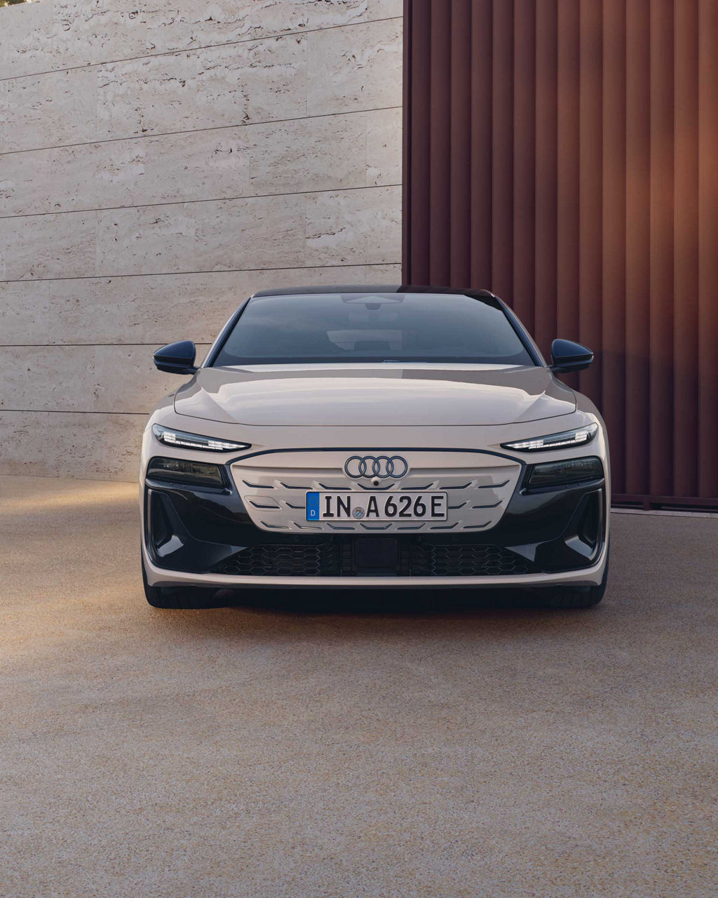 Audi A6 Sportback e-tron set forfra