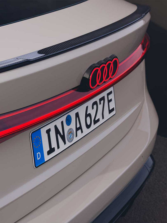 Audi A6 Sportback e-tron rear