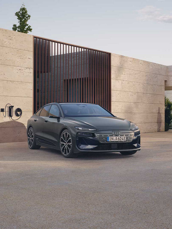 Audi A6 Sportback e-tron sideview front