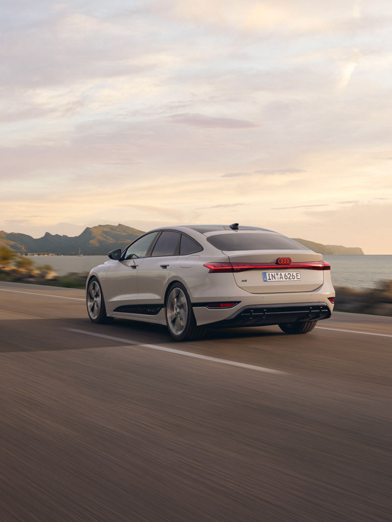 #Audi A6 Sportback e-tron dynamisches heck