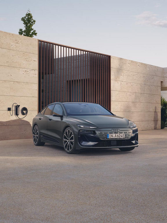 Audi A6 Sportback e-tron sideview front