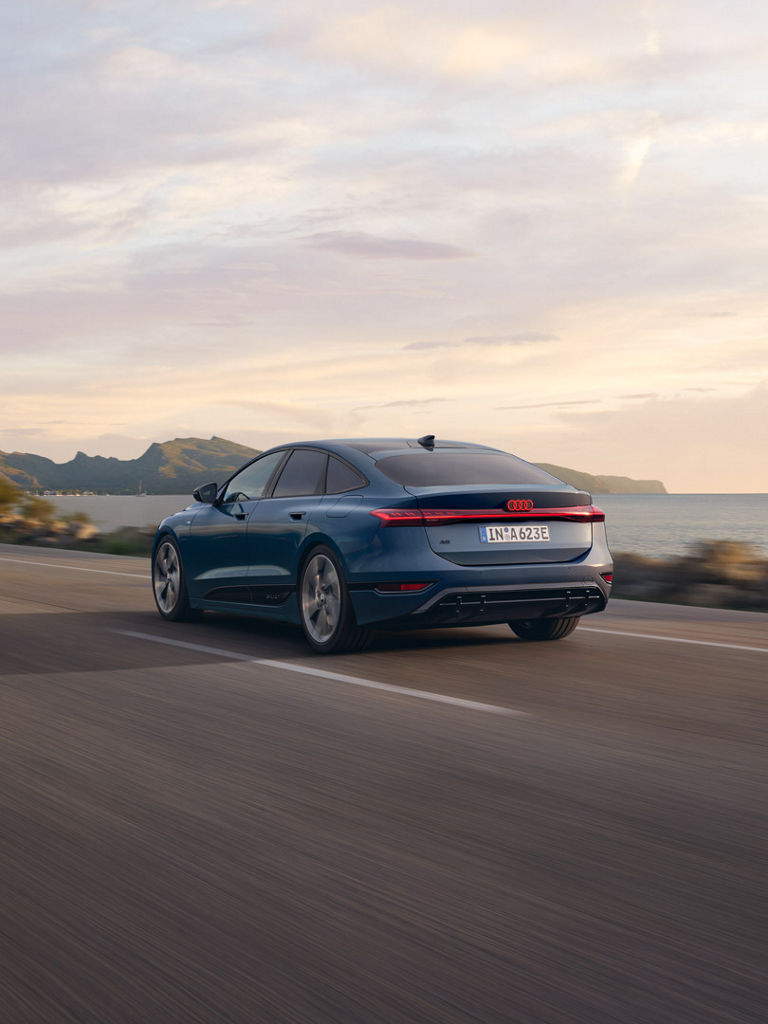 #Audi A6 Sportback e-tron dynamisches heck