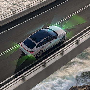 Audi A6 Sportback e-tron Topansicht