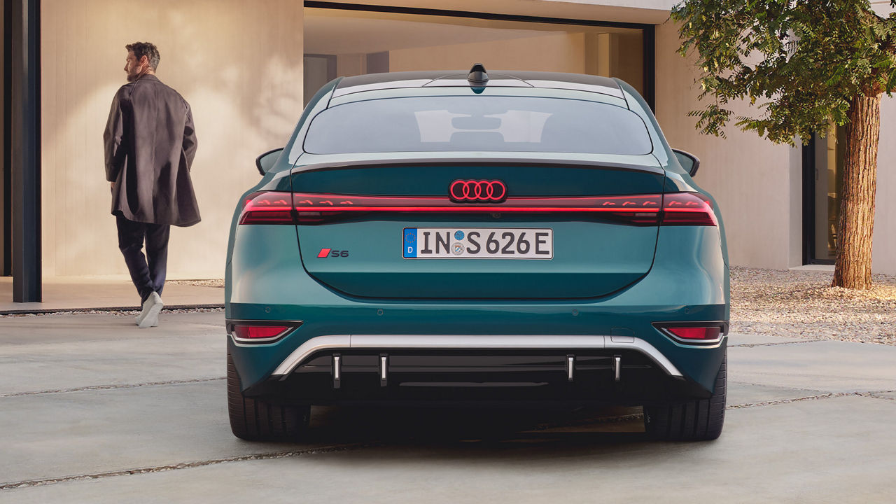 Audi S6 Sportback e-tron heck