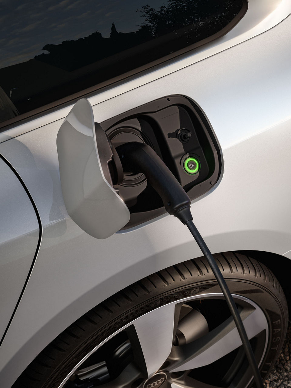 Audi A6 Avant e-hybrid Ladeklappe