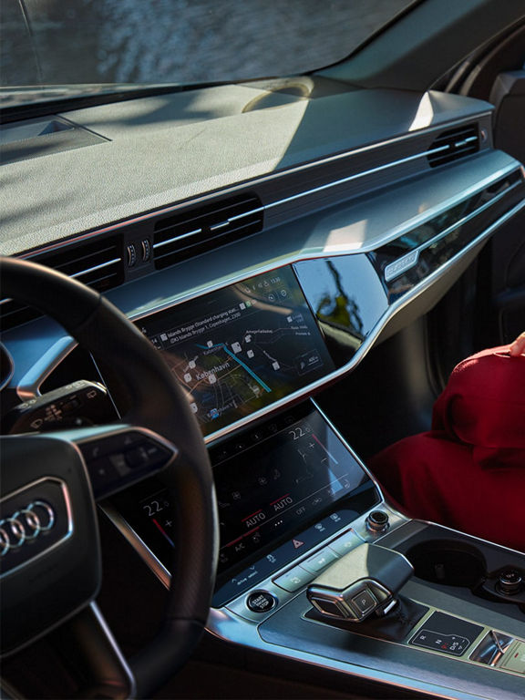 View interior A6 Avant TFSI e