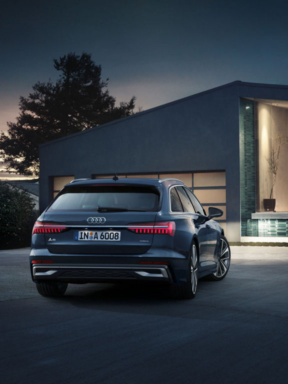 Audi A6 Avant closeup rims