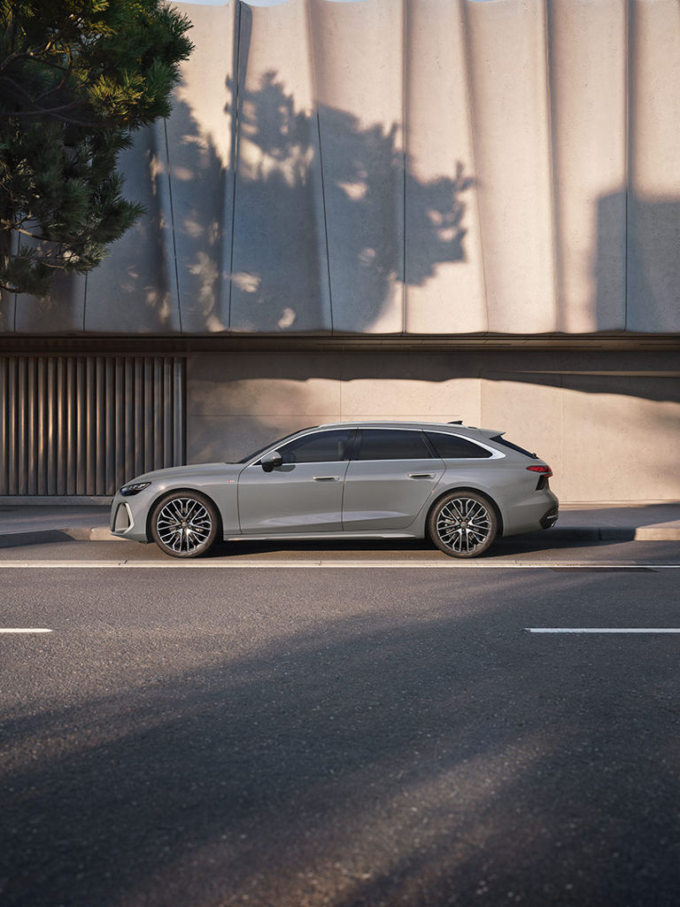 Audi A6 Avant side view Audi exclusive Exterior