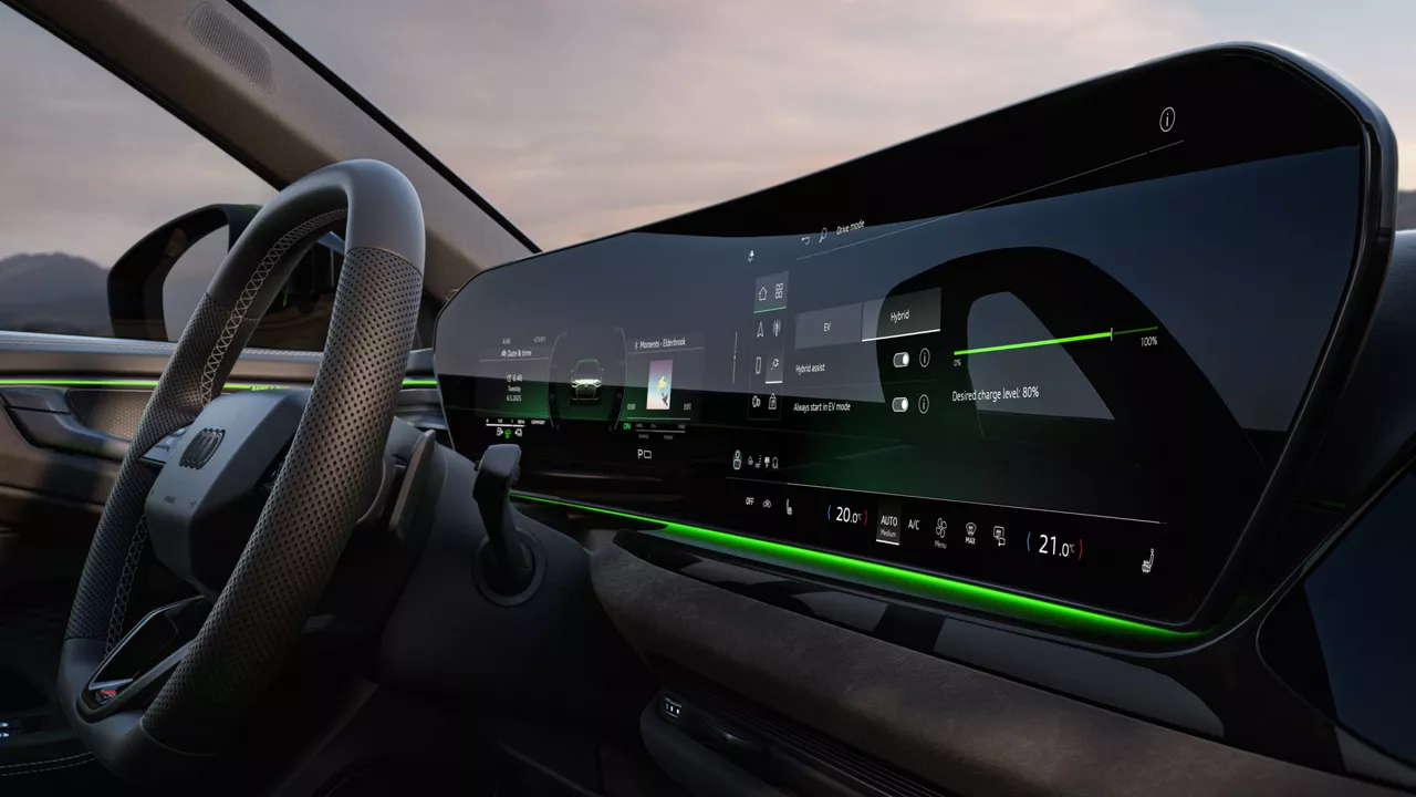  Audi A6 Avant e-hybrid interior image MMI display