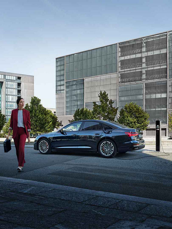 Public charging situation Audi A6 Sedan TFSI e