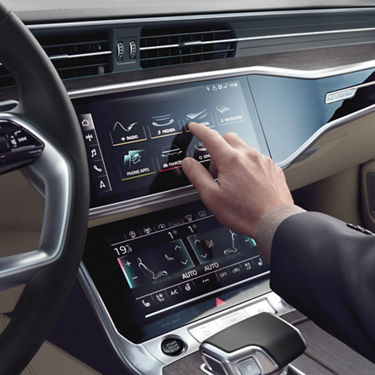 The MMI system of the Audi A6 Sedan