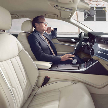 View interior Audi A6 Sedan