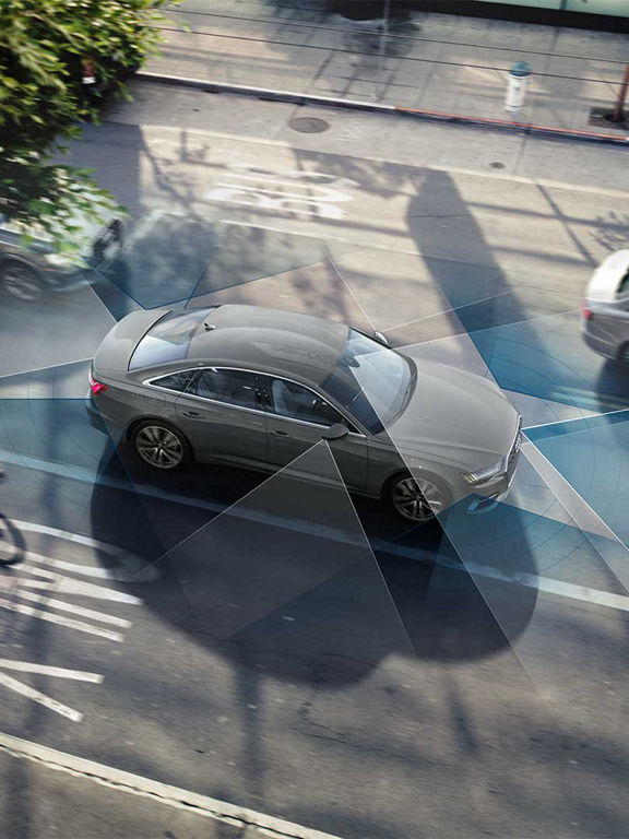 A6 Sedan driver assists systems