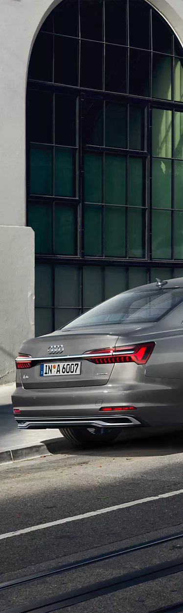 Side view Audi A6 Sedan