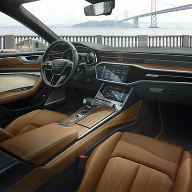 Audi exclusive interior of the Audi A6 Sedan