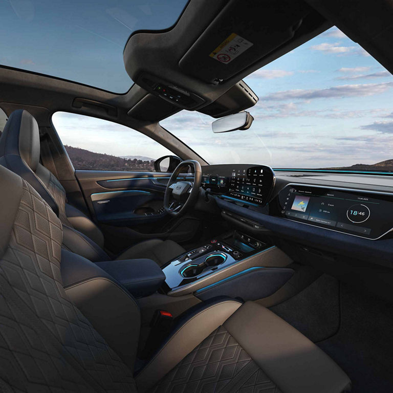 Audi A6 Berline vue intérieure Audi exclusive