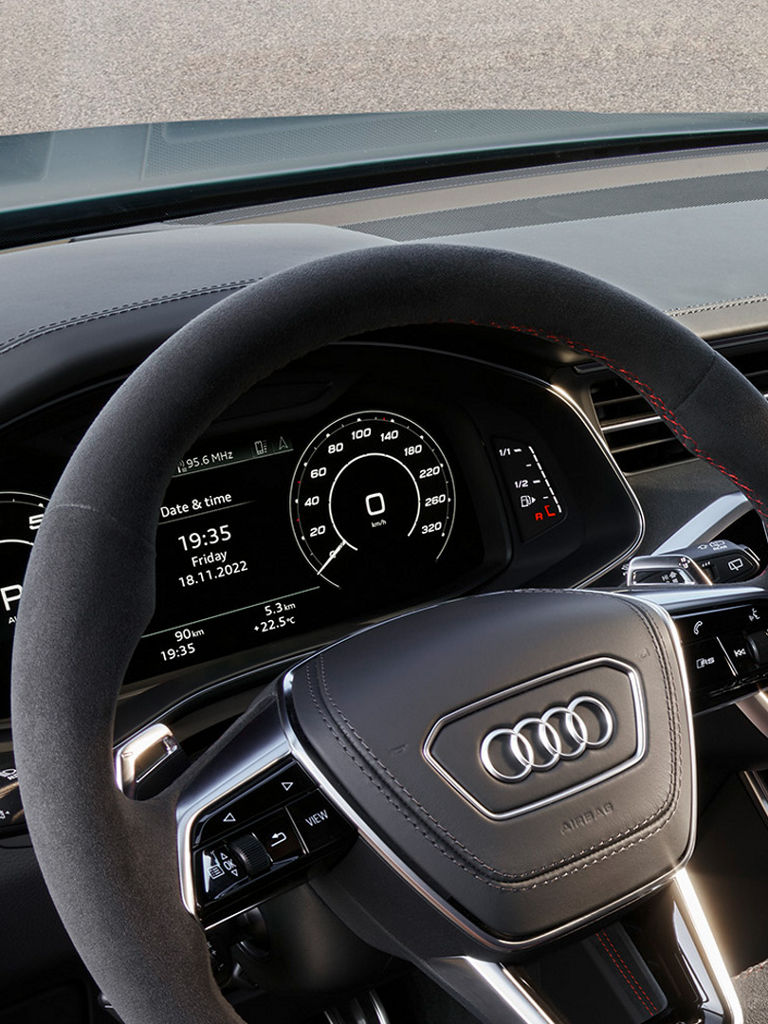 Virtual cockpit Audi RS 6 Avant performance