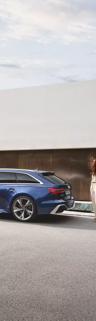 Külgvaade Audi RS 6 Avant