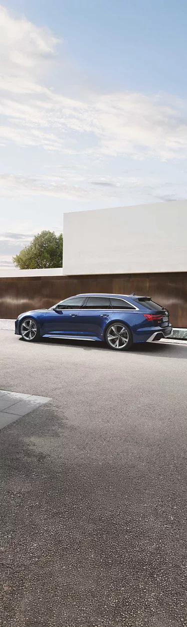 Seitenansicht des Audi RS 6 Avant