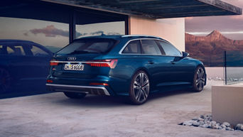 Audi S6 Avant Heckansicht