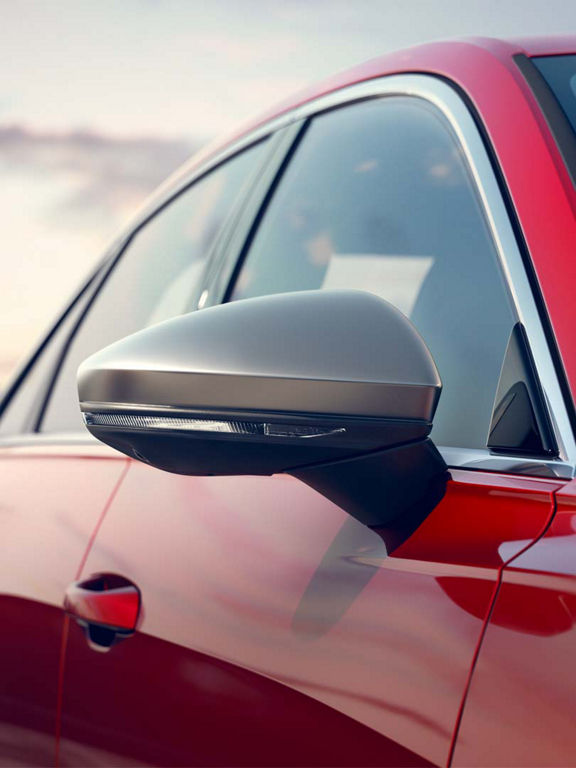 Exterior mirrors of the Audi S6 Sedan TDI