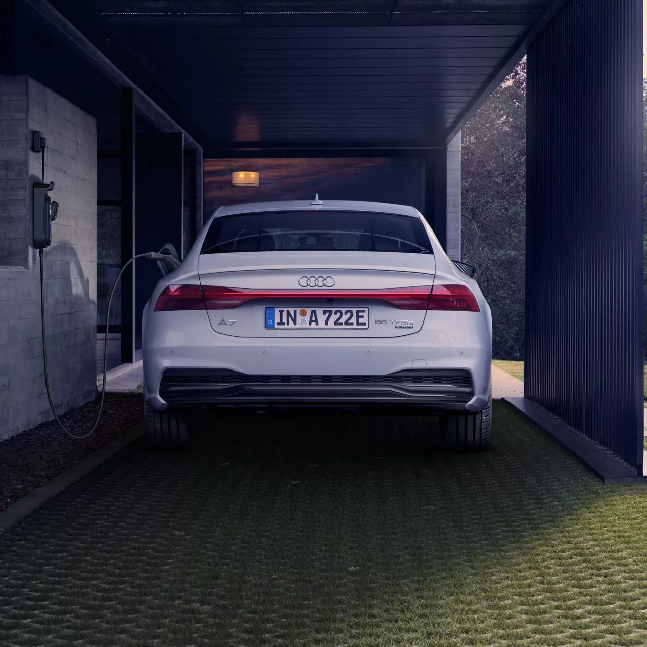 Audi A7 Sportback TFSI e rear