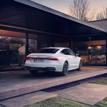 Heckansicht Audi A7 Sportback TFSI e