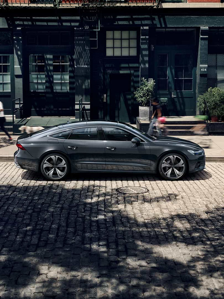 Külgvaade Audi A7 Sportback