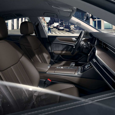 Cockpit view Audi A7 Sportback