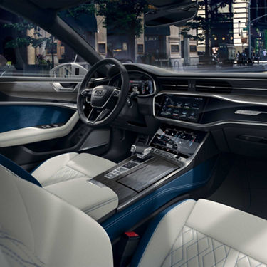Interior in Audi exclusive upholstery Audi A7 Sportback