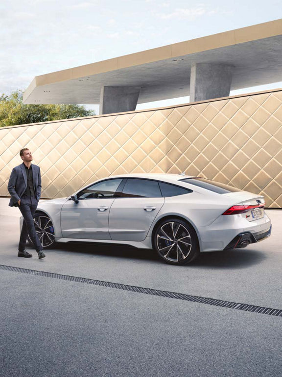 Audi RS7 Sportback from behind