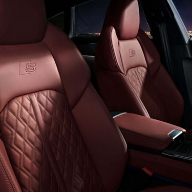 Interior of the Audi S7 Sportback