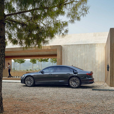Home charging situation Audi A8 L TFSI e