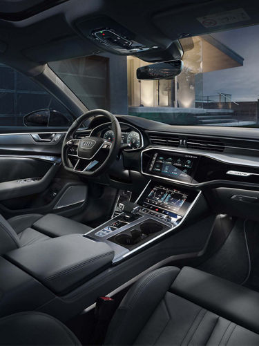 Thèmes lumineux Audi dans le cockpit
